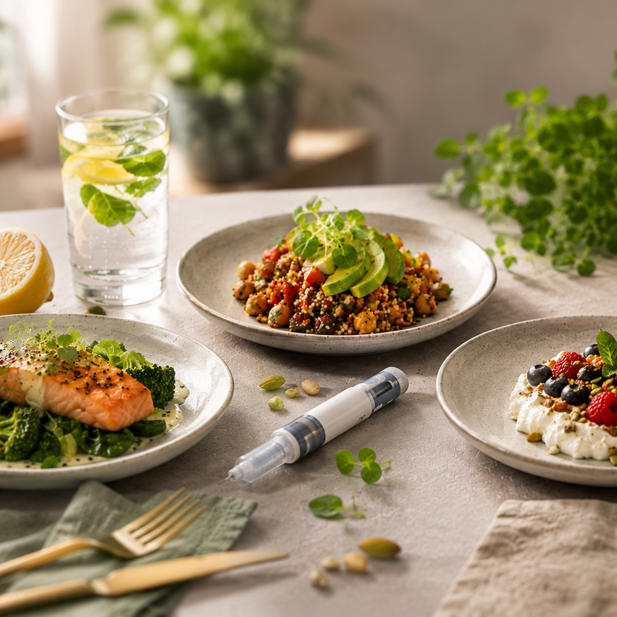 gesund & bewusst Essen mit der "Abnehmspritze"