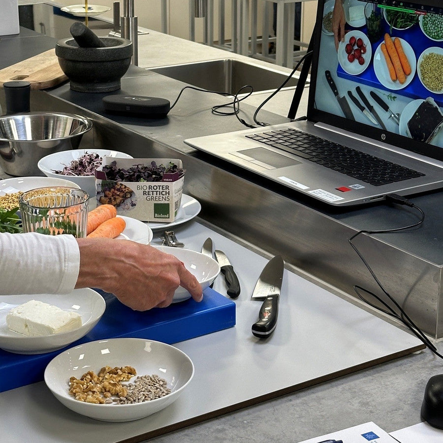 Online Cooking 12 - Feierabend Häppchen | Vegetarisches Weihnachtsmenü